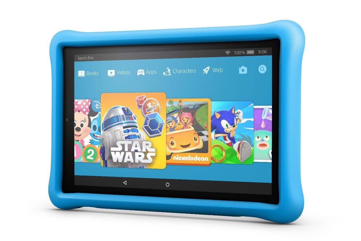 米Amazon、10インチの子供向けタブレット｢Fire HD 10 Kids Edition｣を発表
