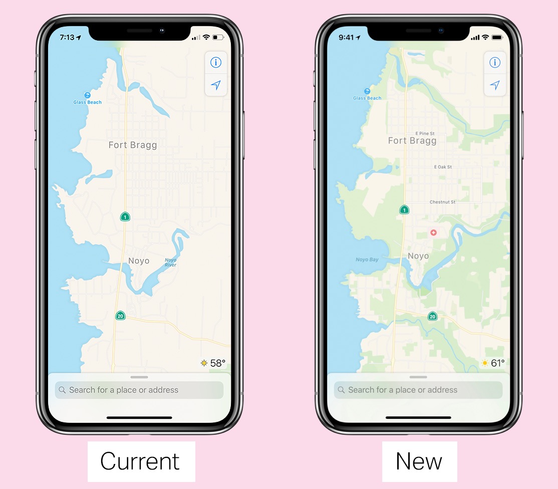 Apple、独自収集した地図データを利用した新しい｢Apple Maps｣のプレビューを来週公開へ − まずは米国の一部地域から