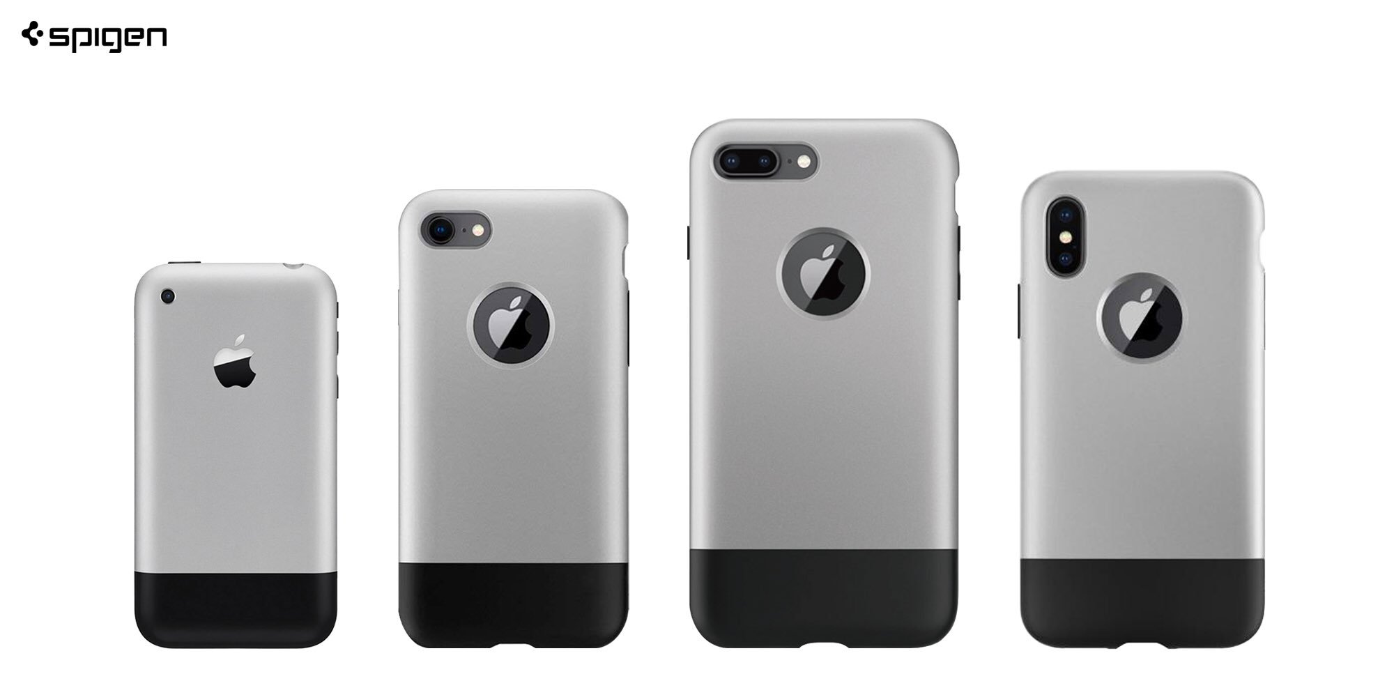 Spigen、初代｢iPhone｣風ケース｢Classic One｣の｢iPhone 8/8 Plus｣版を販売開始（半額セールも実施中）