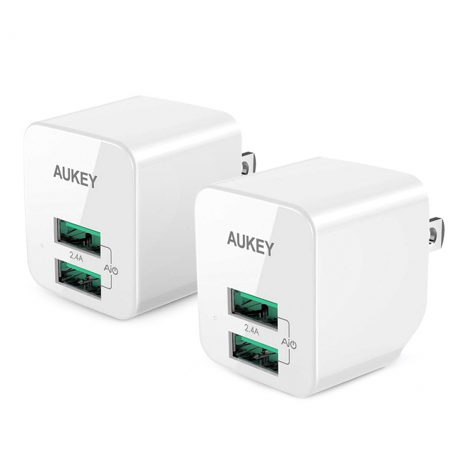 （訂正）AUKEY、USB充電器｢PA-U32｣の2個セットモデルを25％オフで販売するセールを明日から開催へ