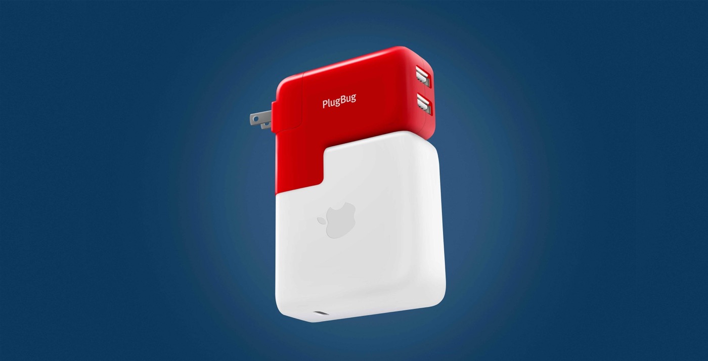 Twelve South、｢MacBook｣などの電源アダプタに2つのUSB電源ポートを追加する｢PlugBug Duo｣を発表