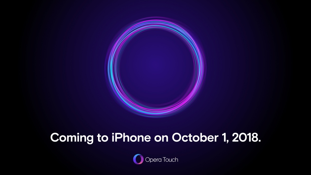 Opera、片手での操作性を重視したモバイル向けウェブブラウザ｢Opera Touch｣のiPhone版を10月1日にリリースへ