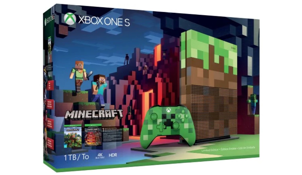 Microsoft、｢Xbox One S 1TB Minecraft リミテッド エディション｣や｢Xboxコントローラー｣を値引き販売するなどの3つのキャンペーンを開始