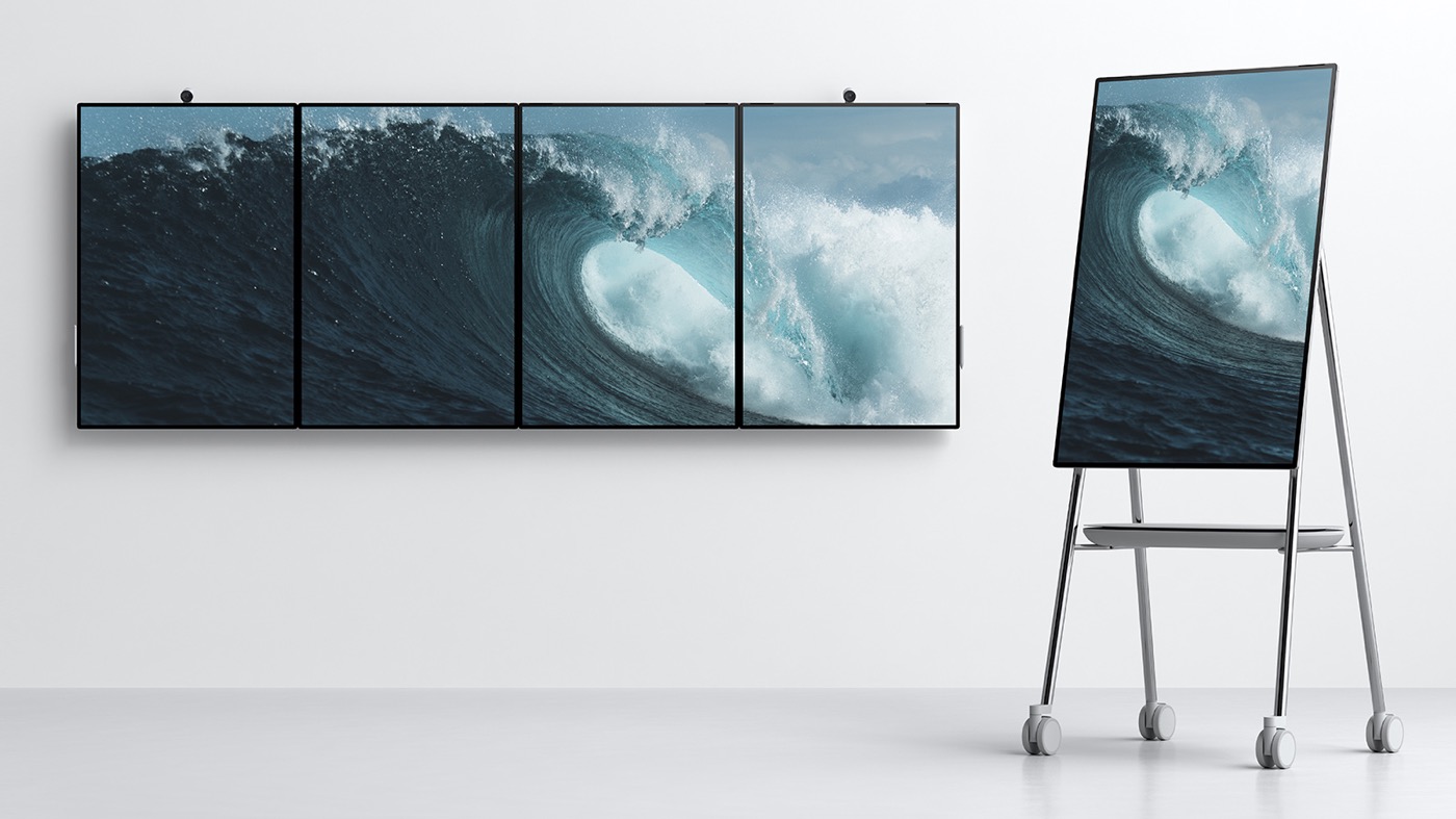 Microsoft、｢Surface Hub 2S｣と｢Surface Hub 2X｣を発表