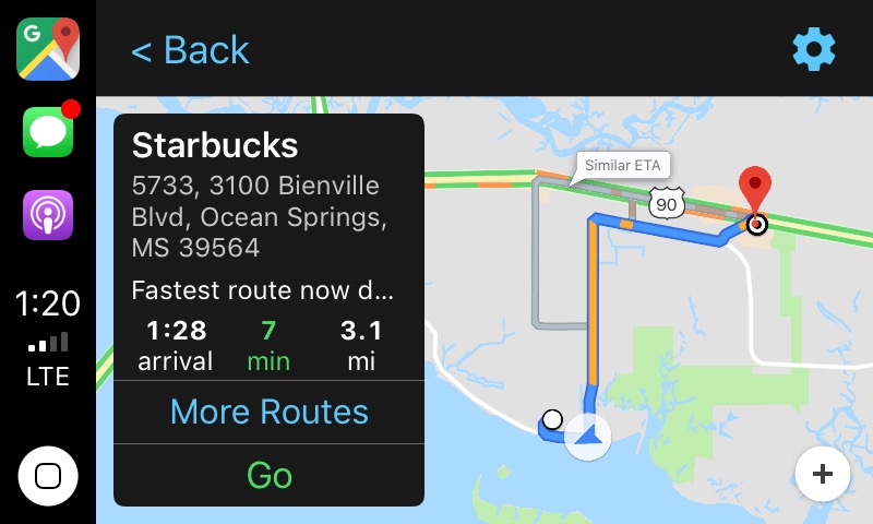 ｢Google マップ｣がAppleの｢CarPlay｣に対応