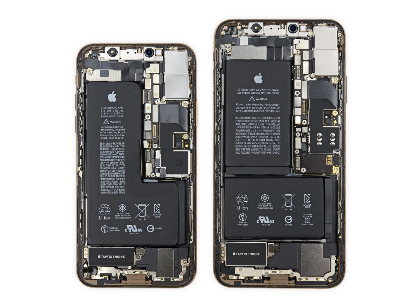 Ifixit 内部が透けて見えるような壁紙の Iphone Xs Xs Max 版を公開