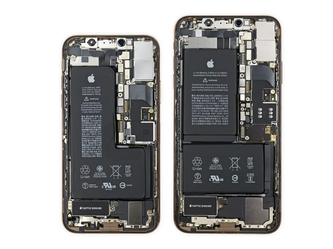 iPhone - iPhone 本体　10smax 画面縦線有り　箱付き hq720.jpg?sqp=-