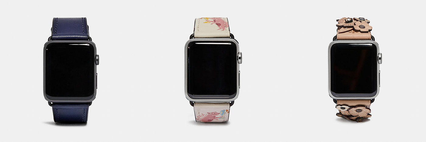 COACH、｢Apple Watch｣向けバンドの新作を販売開始