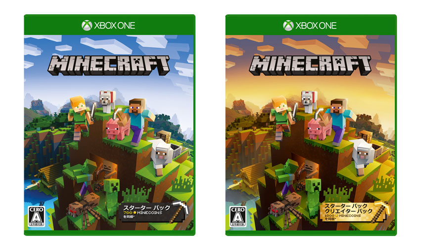 Microsoft Xbox One版 Minecraft スターターコレクション や Xbox One S 1tb Minecraft マスターコレクション同梱版 などを10月23日に発売へ 気になる 記になる