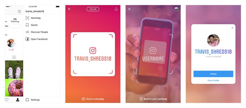 Instagram、カメラでスキャンしてフォロー出来る｢ネームタグ｣機能を発表