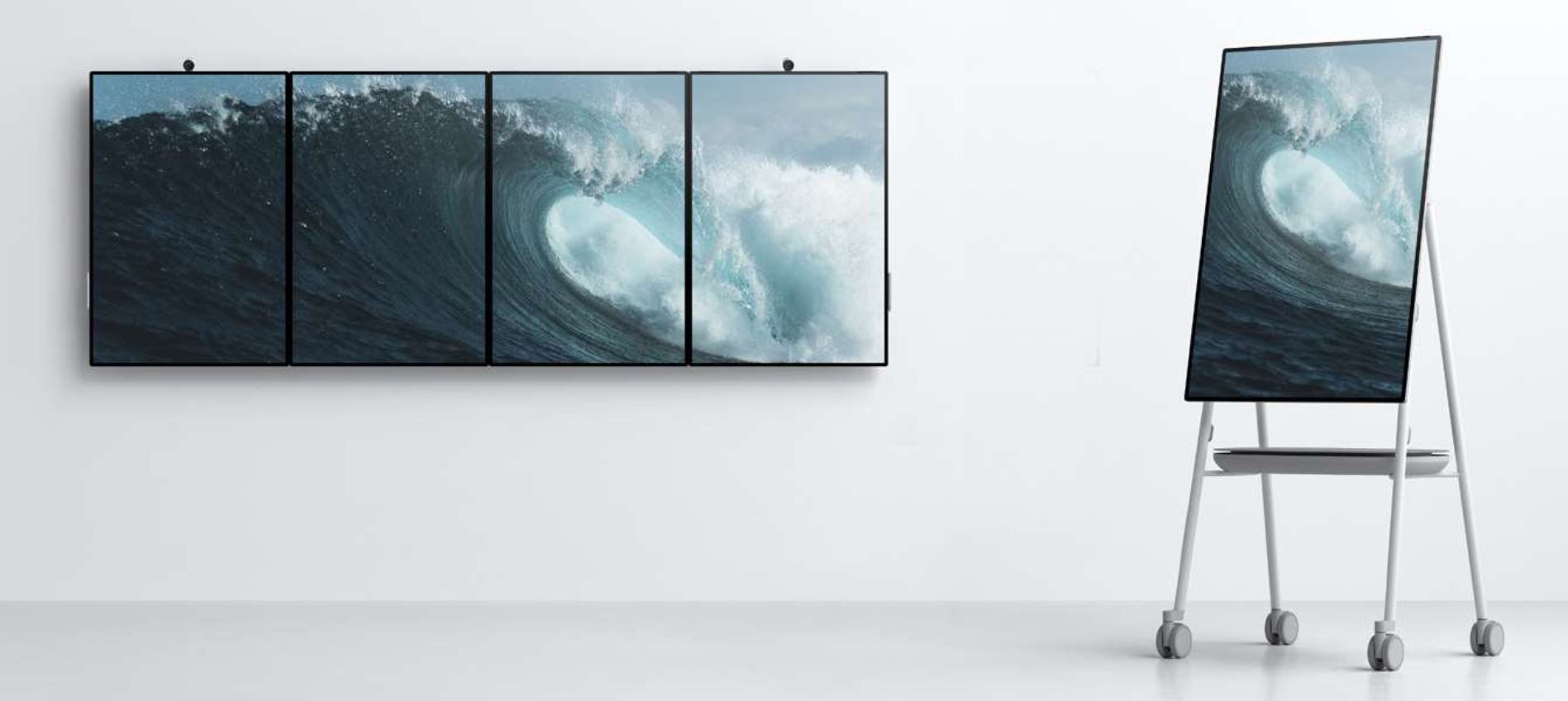 Microsoft、｢Surface Hub 2｣のプロモーション動画で使用している公式壁紙を公開
