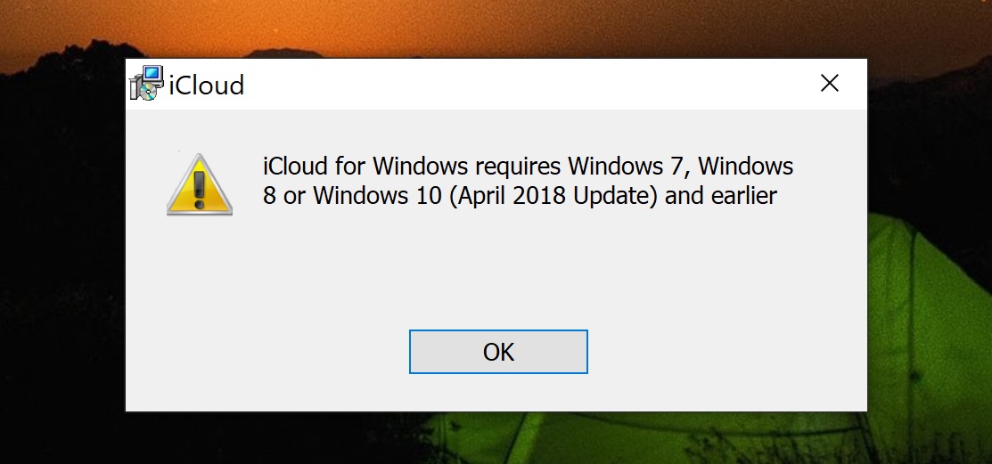 ｢iCloud for Windows｣は｢Windows 10 October Update｣に未対応 − MSとAppleが協力して対応へ