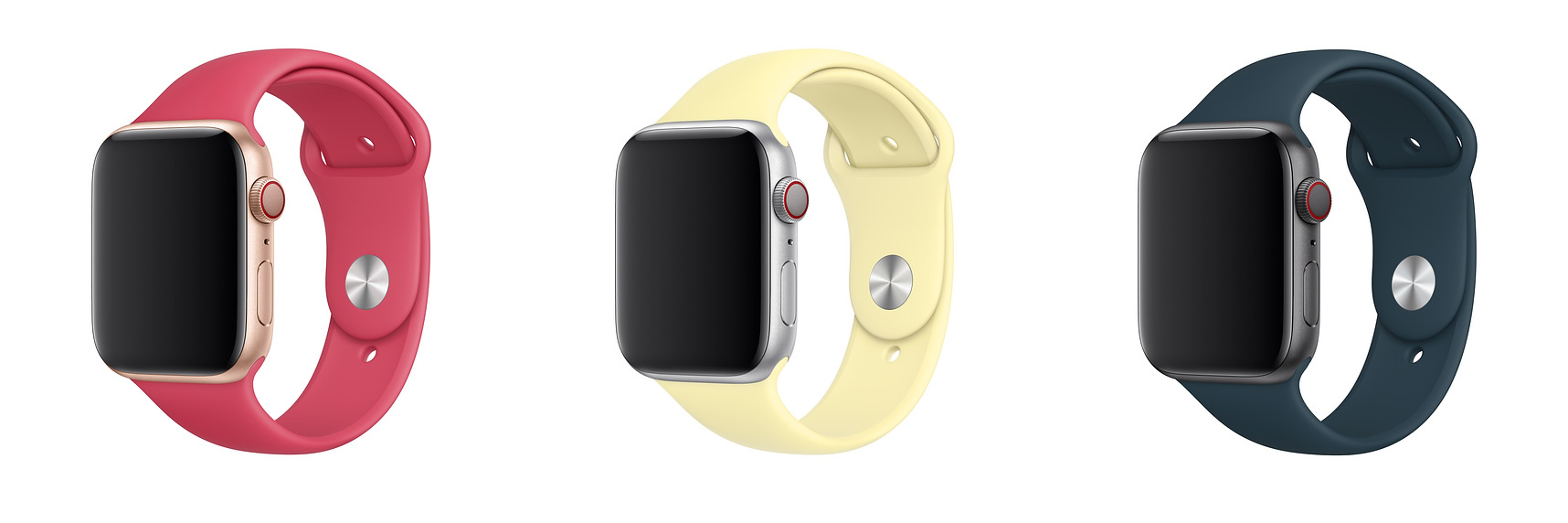 Apple、｢Apple Watch｣向けスポーツバンドに新色を追加