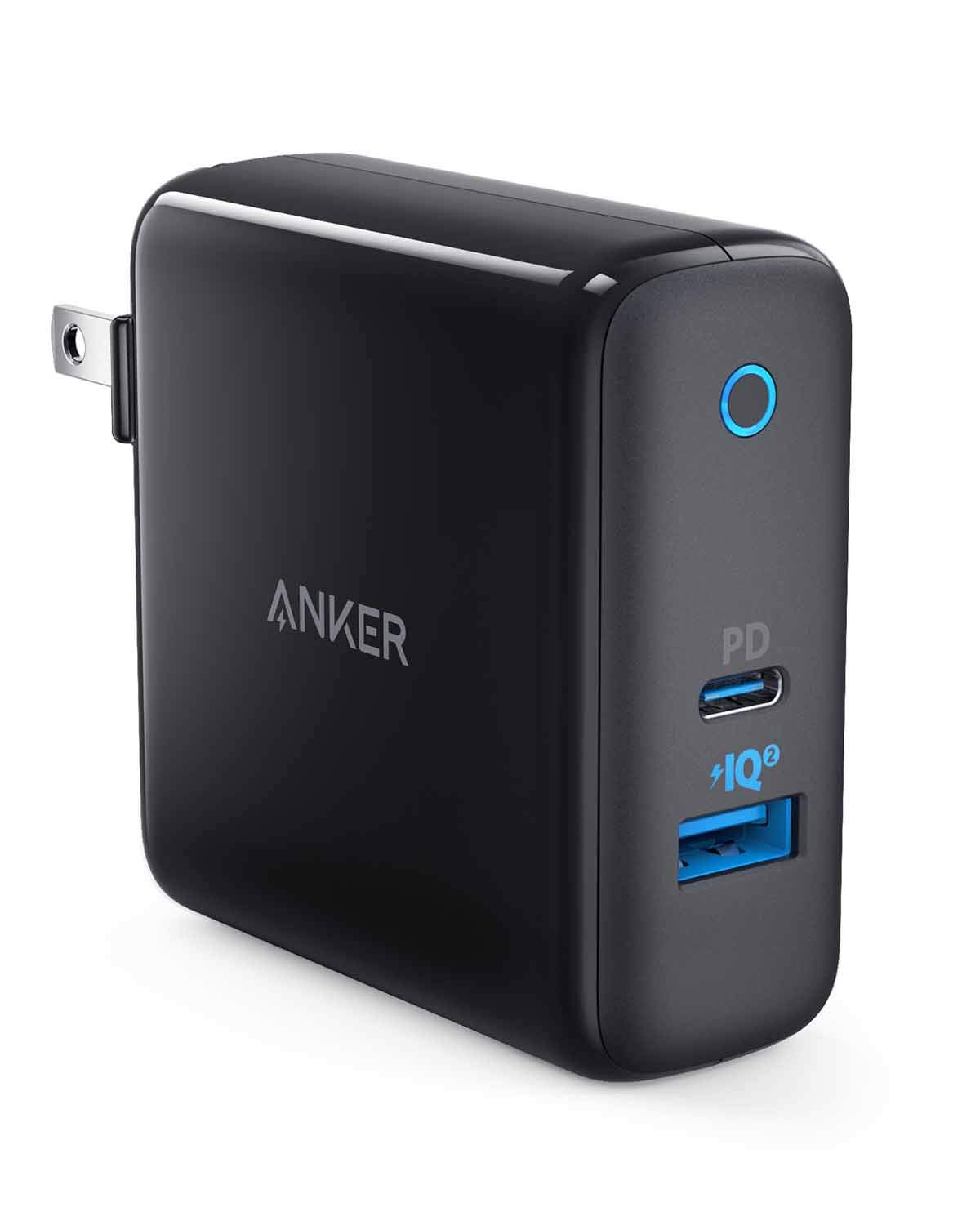 Anker、壁挿し型USB急速充電器｢Anker PowerPort II PD – 1 PD and 1 PowerIQ 2.0｣のブラックモデルを発売