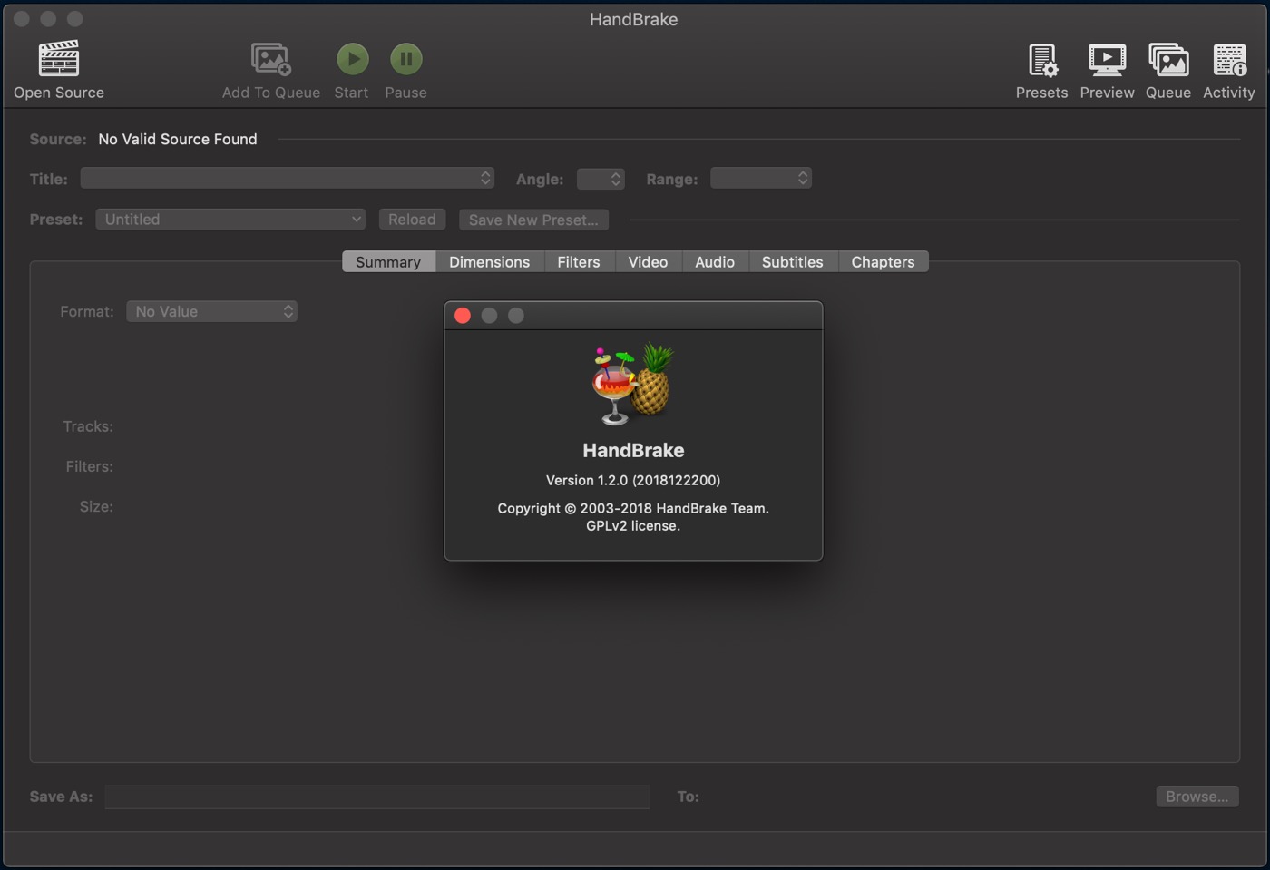 フリーの動画エンコードソフト｢HandBrake｣、最新版でダークモードやTouch Barをサポート