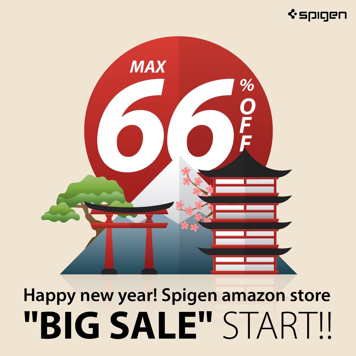Spigen、｢Amazonの初売り｣にて各種スマホケースを最大66％オフで販売するタイムセールを開催中