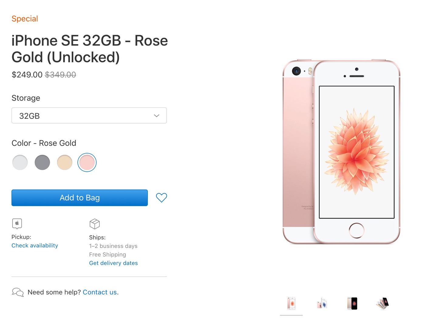 Apple、米国で｢iPhone SE｣をクリアランス製品として再販