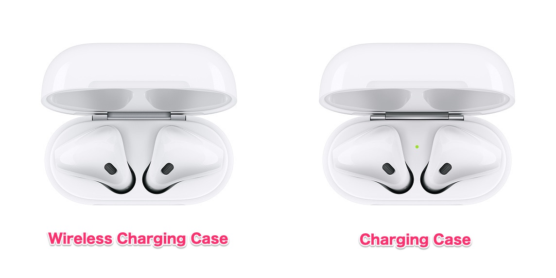 ｢AirPods｣の｢Wireless Charging Case｣はヒンジ部分の設計が異なっている模様