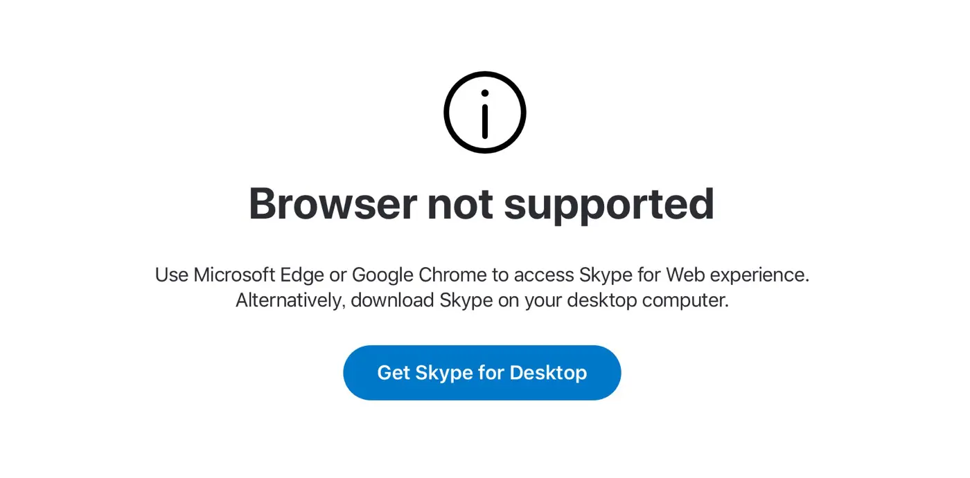 Skype For Web リニューアルに伴い Safari や Firefox などのサポートを終了 気になる 記になる