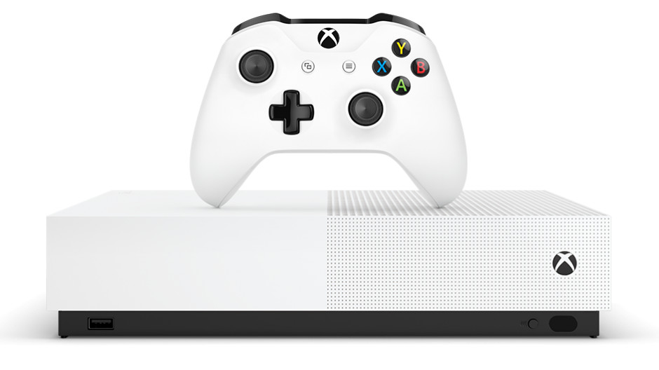 ｢Xbox One S デジタル専用エディション｣の内部は｢Xbox One S｣とほぼ変わらず − 光学ドライブポートやイジェクトボタンも存在