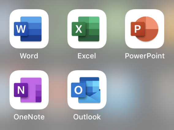 Microsoft、iOS向け｢Office｣の各アプリのアイコンデザインを正式に刷新
