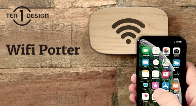 フォーカルポイント、スマホをかざすだけでWi-Fi接続出来るデバイス｢Ten One Design Wifi Porter｣を発売