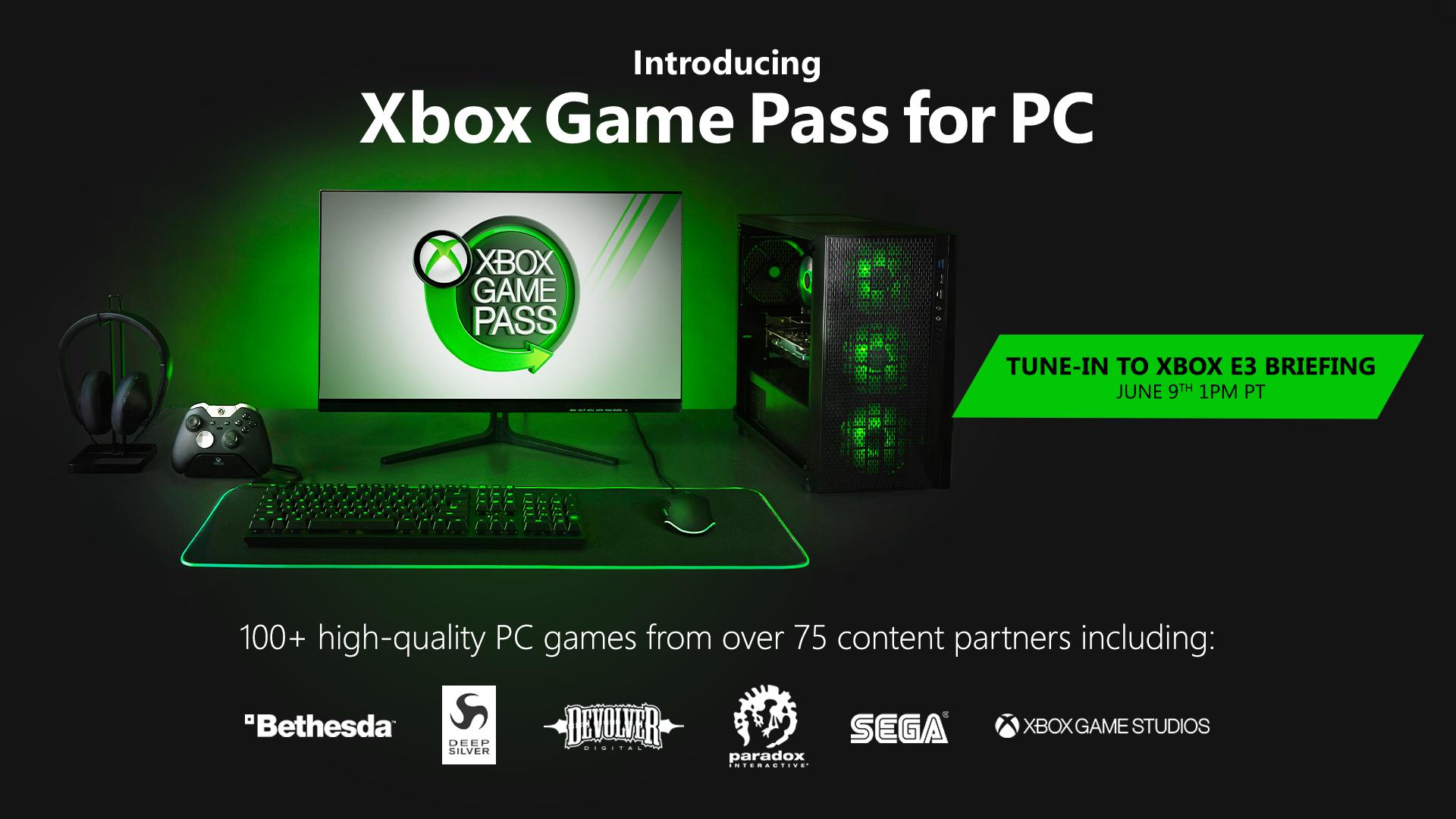 米Microsoft、定額ゲームサービス｢Xbox Game Pass｣のPC版を発表