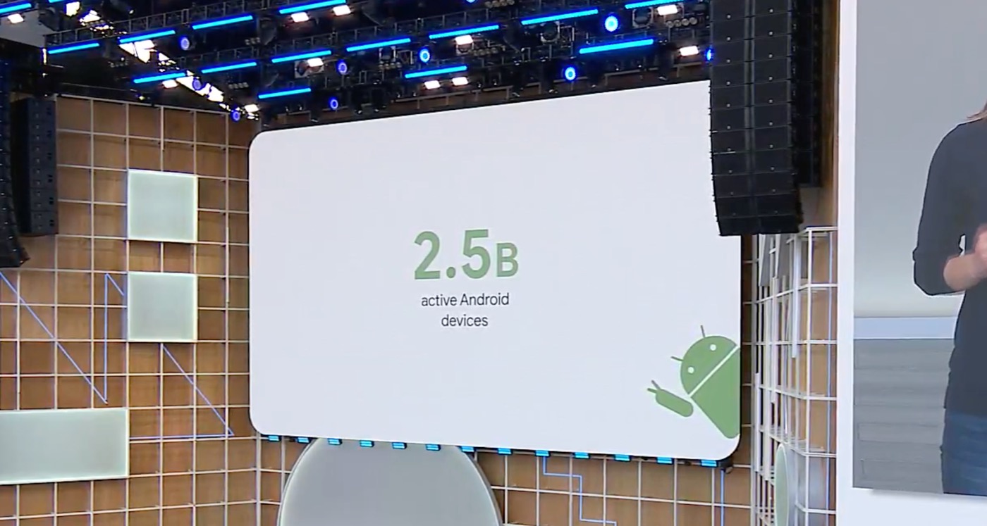 Android端末のアクティブデバイス数は25億台に