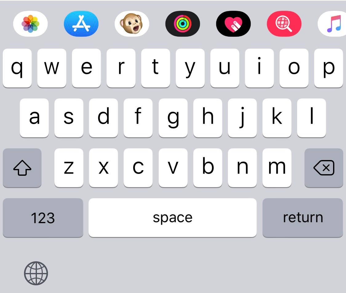 ｢iOS 13｣では絵文字キーボードに素早くアクセス可能に − 絵文字キーが言語切替キーから分離