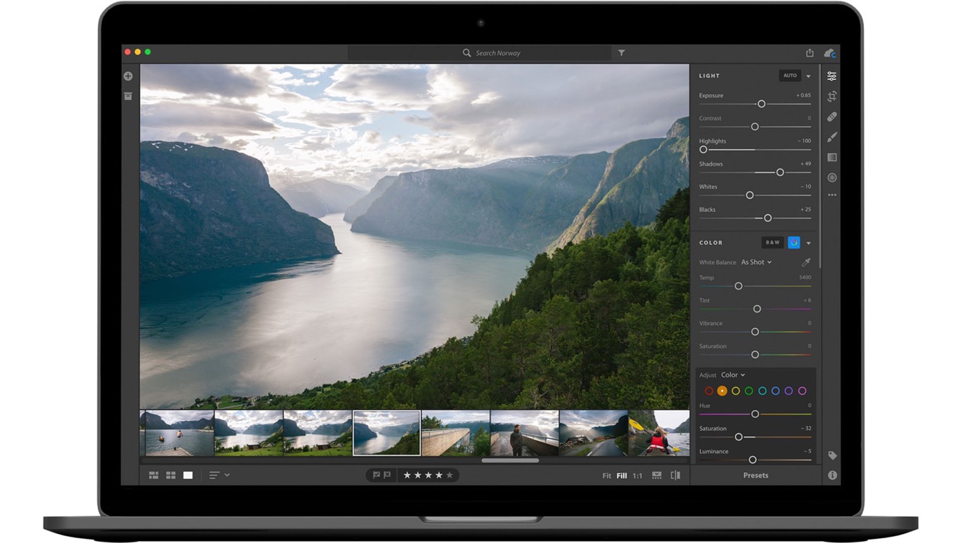 Adobe、Mac App Storeで写真加工アプリ｢Adobe Lightroom｣を配信開始