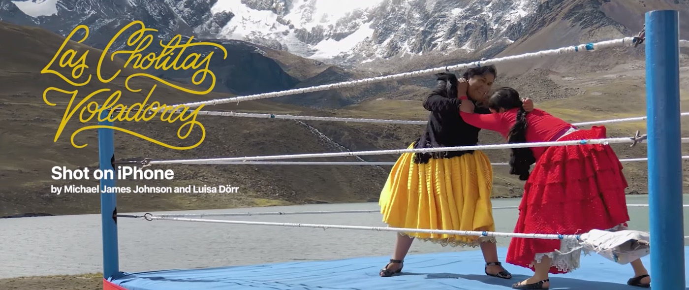 米Apple、｢iPhone XS/XS Max｣の新しいプロモーション動画｢Las Cholitas Voladoras｣を公開