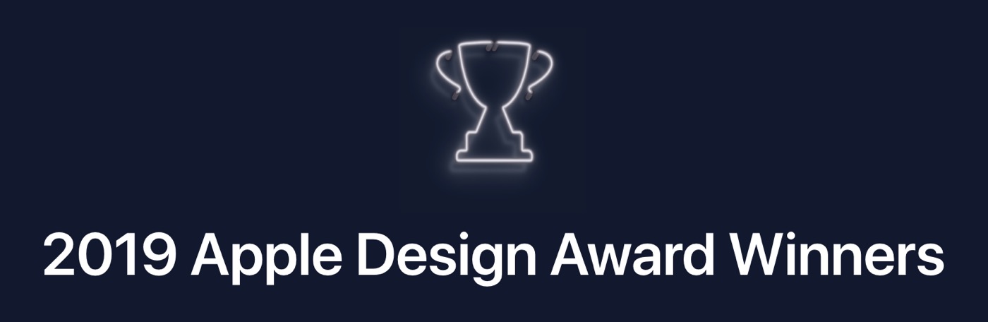 Apple、｢Apple Design Awards 2019｣の受賞アプリを発表
