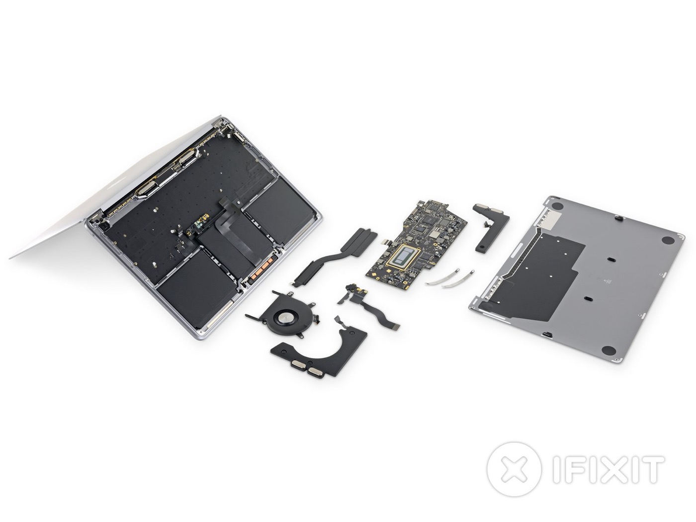 iFixit、｢MacBook Pro 13インチ｣の新しいエントリーモデルの分解レポートを公開