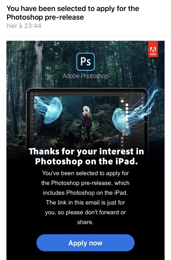 Adobe、｢Photoshop for iPad｣のベータテストをまもなく開始へ