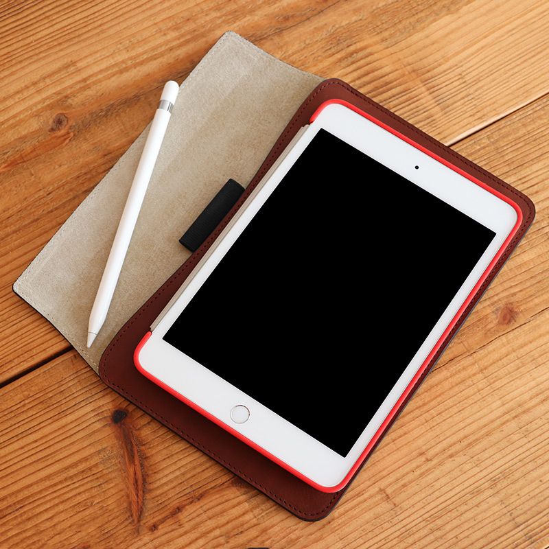 国立商店、｢iPad mini｣と｢Apple Pencil｣をオールインワンで持ち運べる｢フラップカバーケース iPad mini用｣を発売