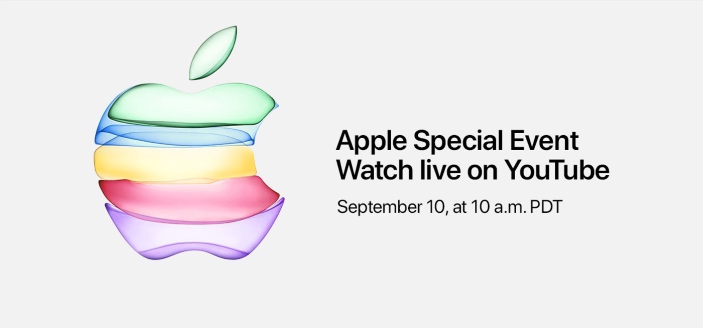 Apple、9月10日の発表イベントの様子をYouTubeでもライブ配信へ