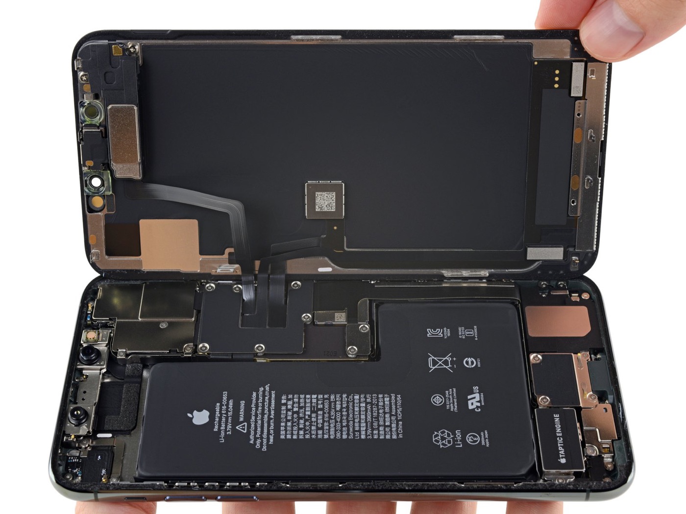 iFixit、｢iPhone 11 Pro Max｣の分解レポートを公開 − 双方向ワイヤレス充電に関する部品も??