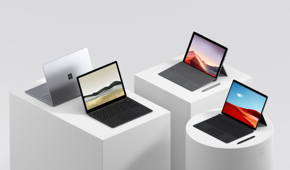Surface Pro 7 と Surface Laptop 3 の公式画像に採用されている壁紙がダウンロード可能に 気になる 記になる