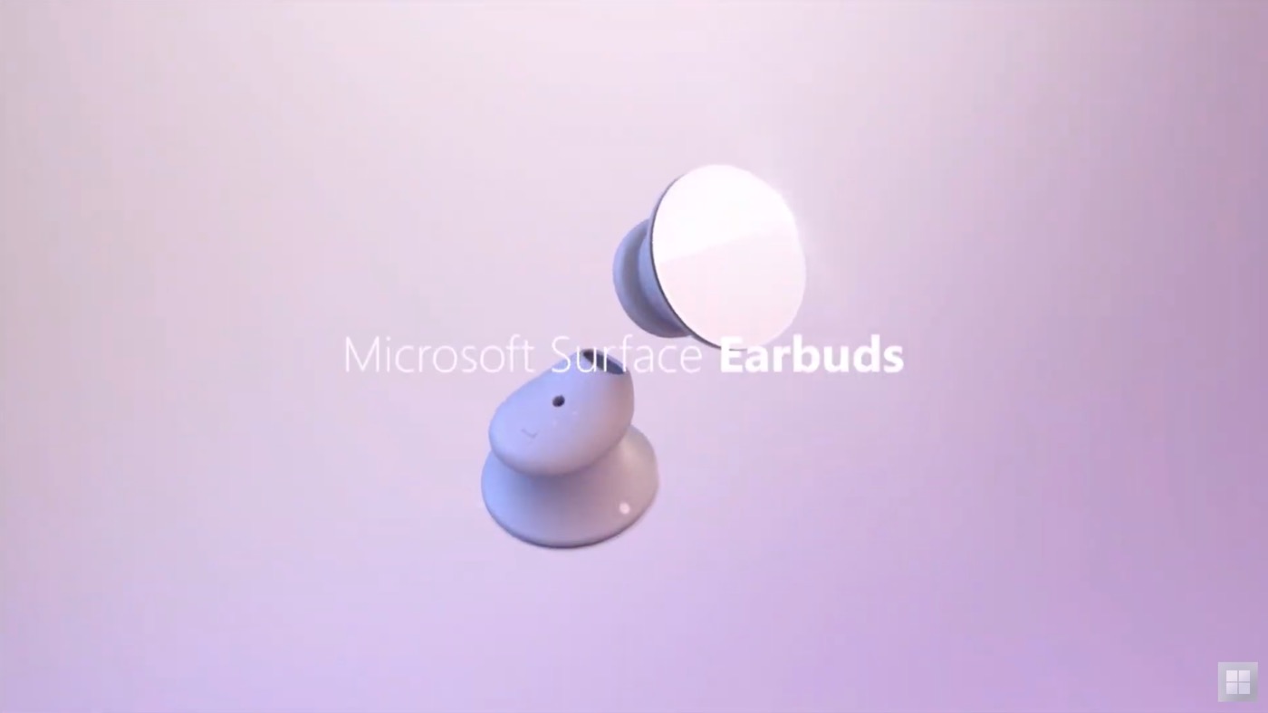 米Microsoft、完全ワイヤレスイヤフォン｢Surface Earbuds｣を発表
