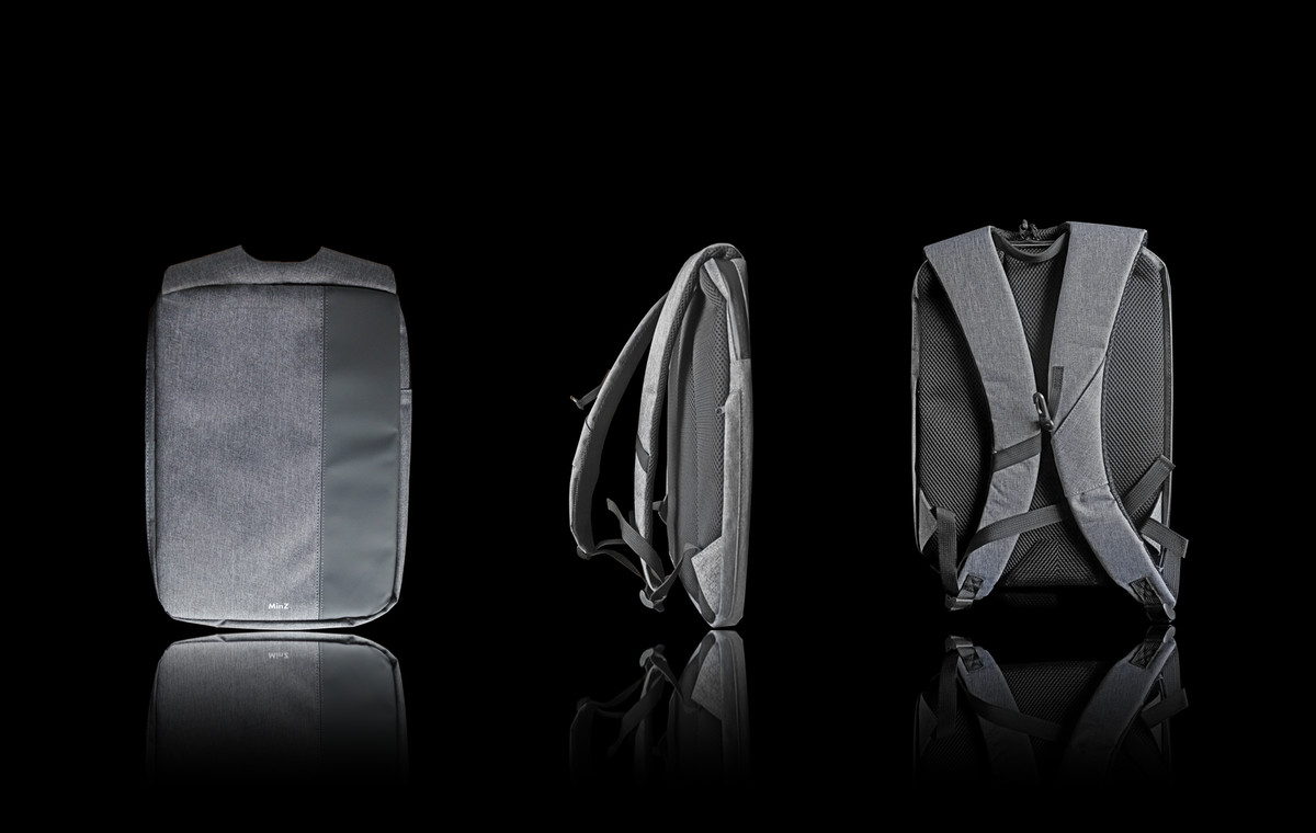 Tokyo Mac、iPadやPCを身体にフィットさせて運べる厚み3.8cmのバックパック｢MinZ Thin Pack｣を発売