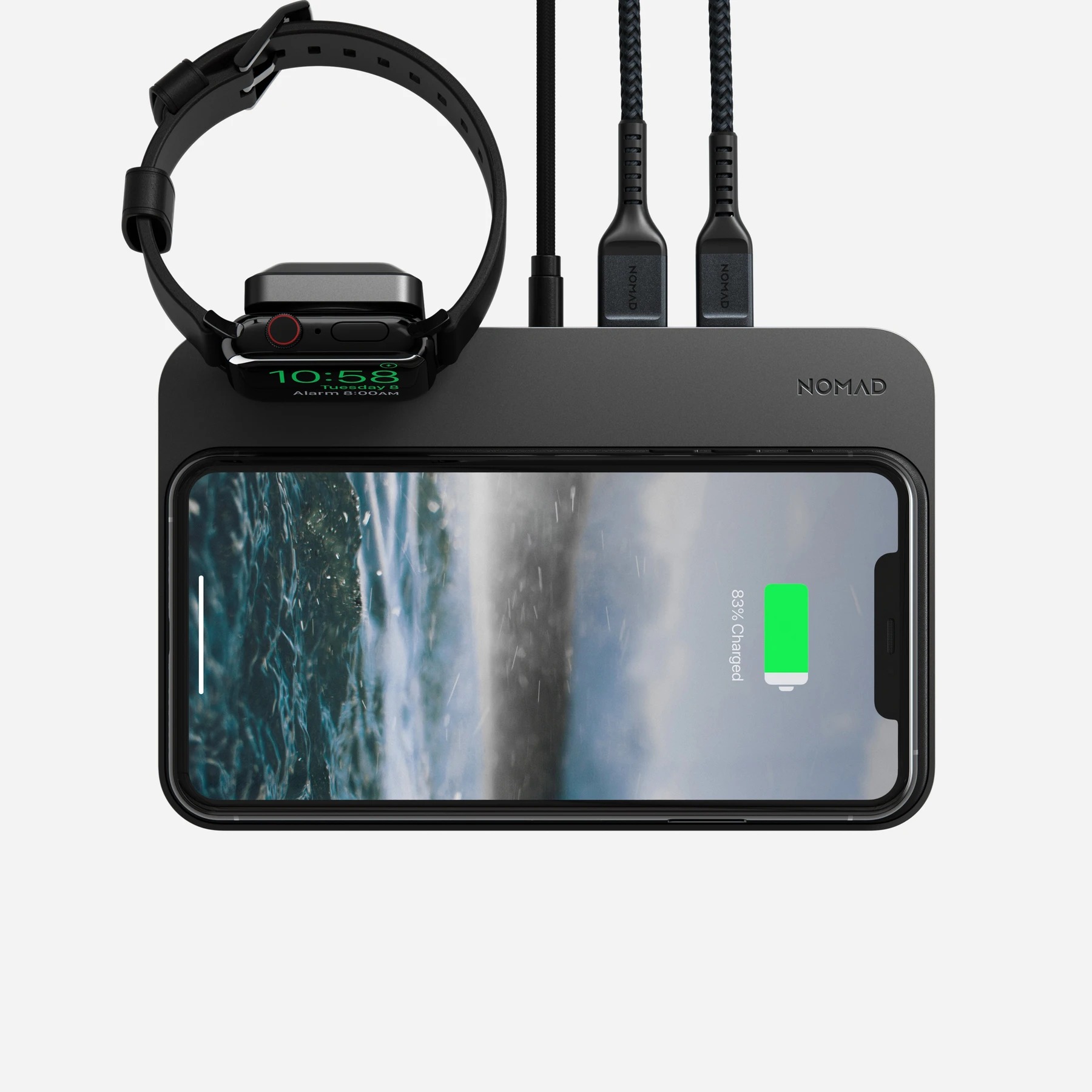 Nomad、人気の充電マット｢Nomad Base Station Apple Watch Edition｣の新モデルを発表 − 最大5台の同時充電が可能に