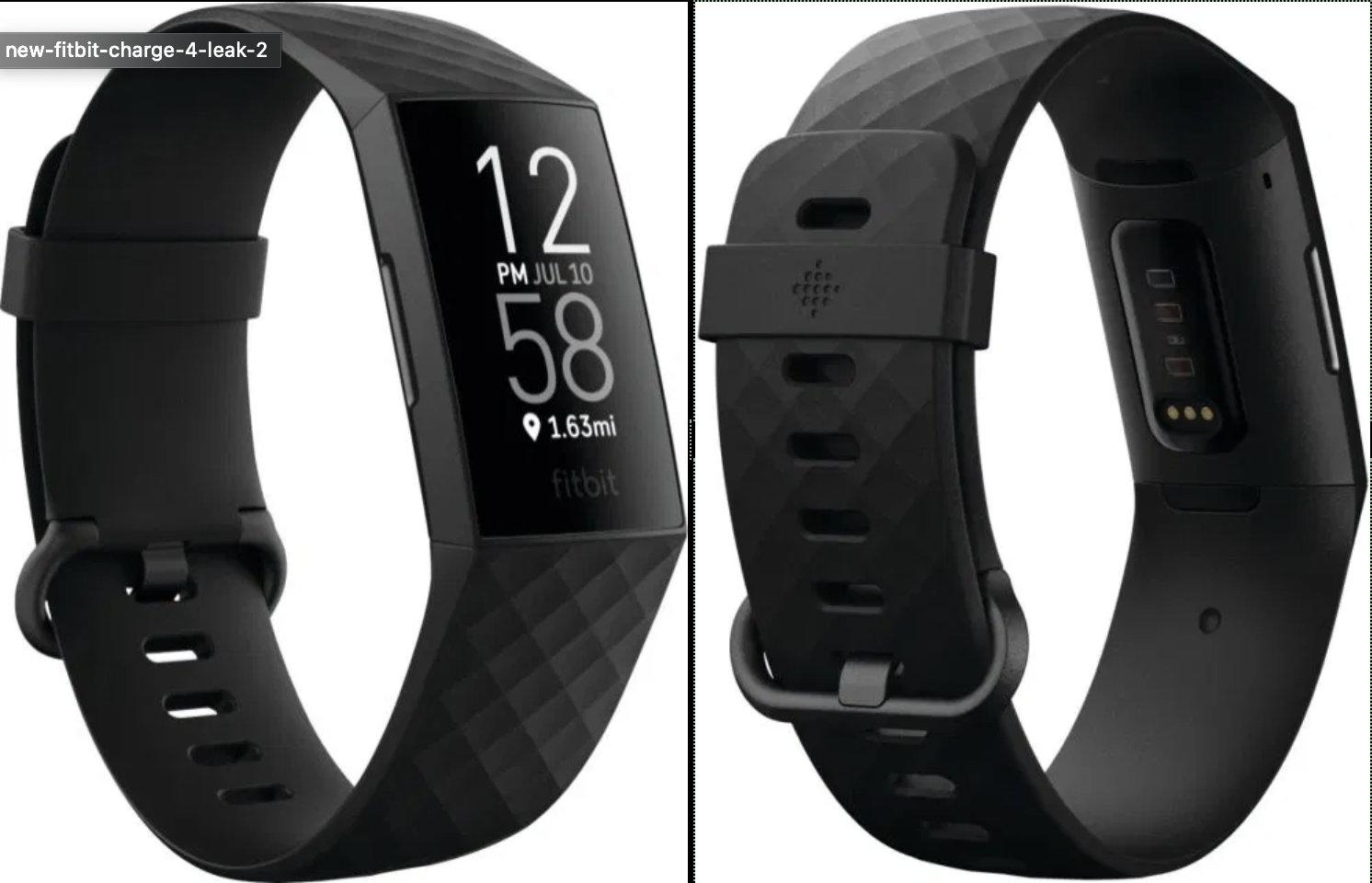 Fitbitの新型活動量計｢Fitbit Charge 4｣の製品画像が流出 − 外観デザインはほぼ変わらず