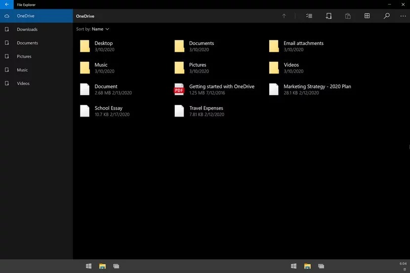 Microsoft、｢Windows 10X｣のエミュレーターをアップデート － 新しいファイルマネージャアプリを搭載