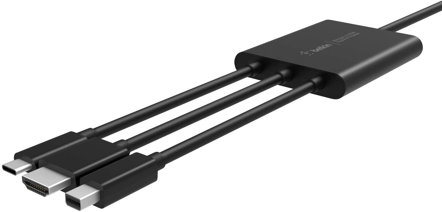 ベルキン、「CONNECT デジタル Multiport to HDMI AV アダプタ (USB-C、HDMI、Mini DisplayPort)｣を4月17日に発売へ