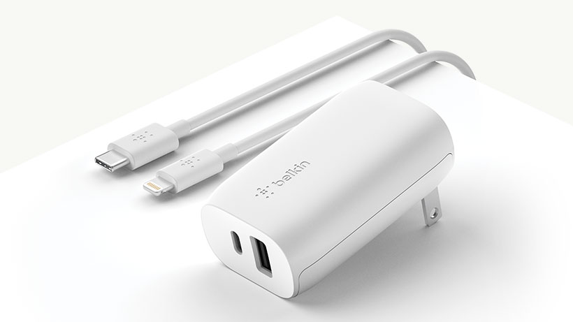 ベルキン、合計最大30Wの新型USB充電器｢BOOST↑CHARGE USB充電器 (18W USB-C+12W USB-A)｣を4月24日に発売へ