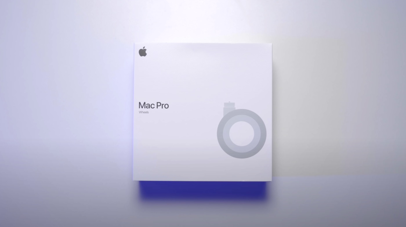 約7万円もする｢Mac Pro (2019)｣用キャスターの開封動画