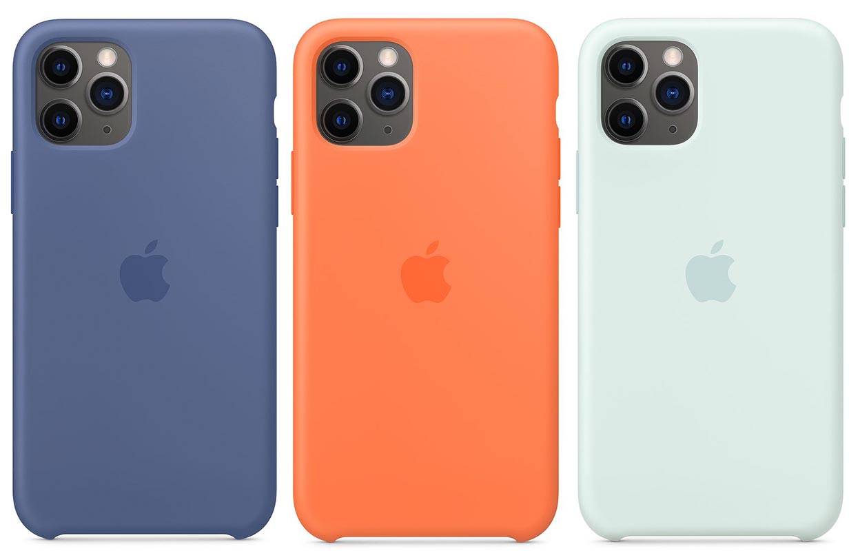 Apple、｢iPhone 11/11 Pro｣向けシリコーンケースの新しいカラーモデルを販売開始