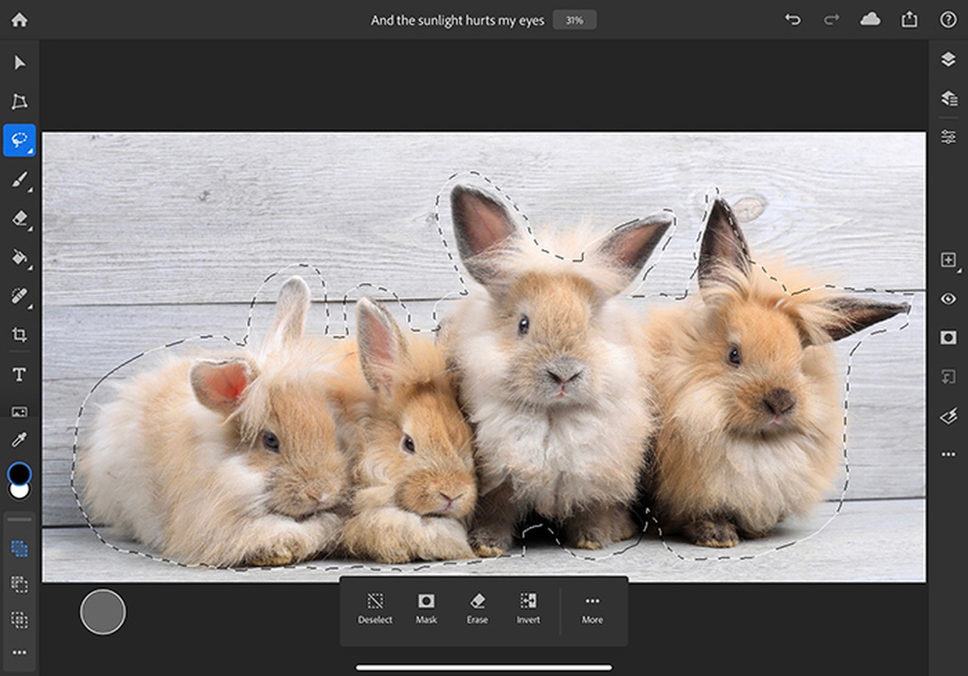 Adobe、｢Photoshop for iPad｣に境界線調整ブラシツールを搭載