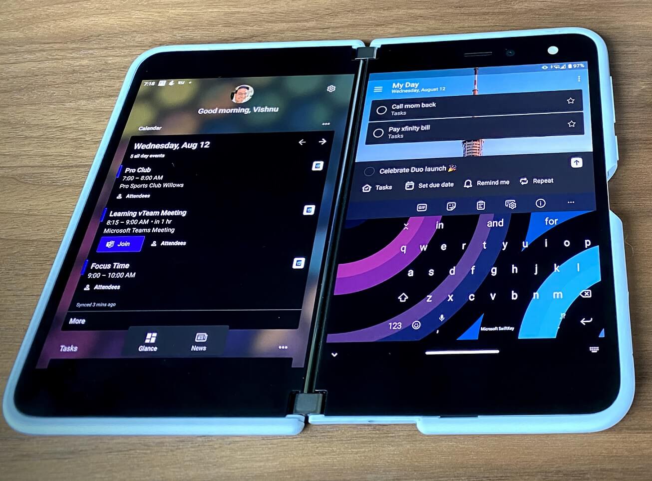 ｢Surface Duo｣の純正バンパーケースのカラーモデルは9月28日に発売か