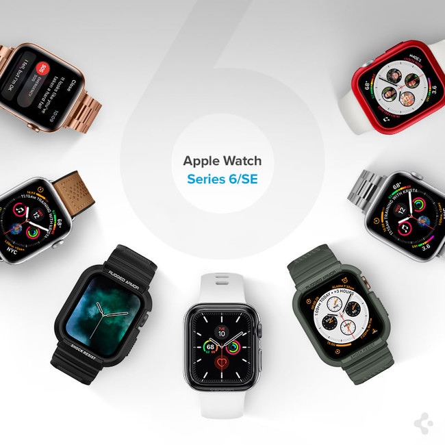 Spigen、｢Apple Watch Series 6/SE｣用ケースを販売開始